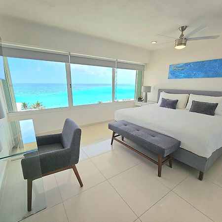 Ocean View Three Bedroom, Three Story Penthouse By The Beach Cancún Eksteriør bilde