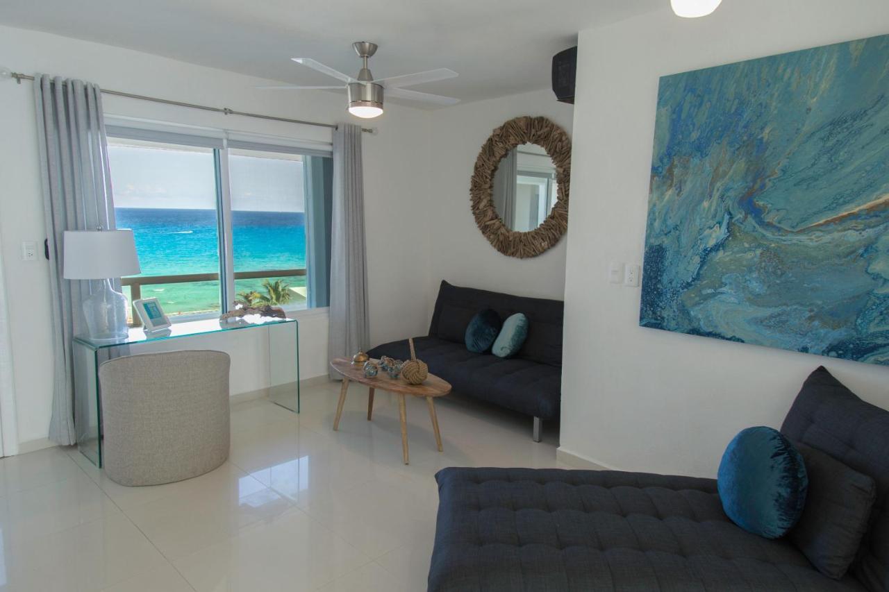 Ocean View Three Bedroom, Three Story Penthouse By The Beach Cancún Eksteriør bilde